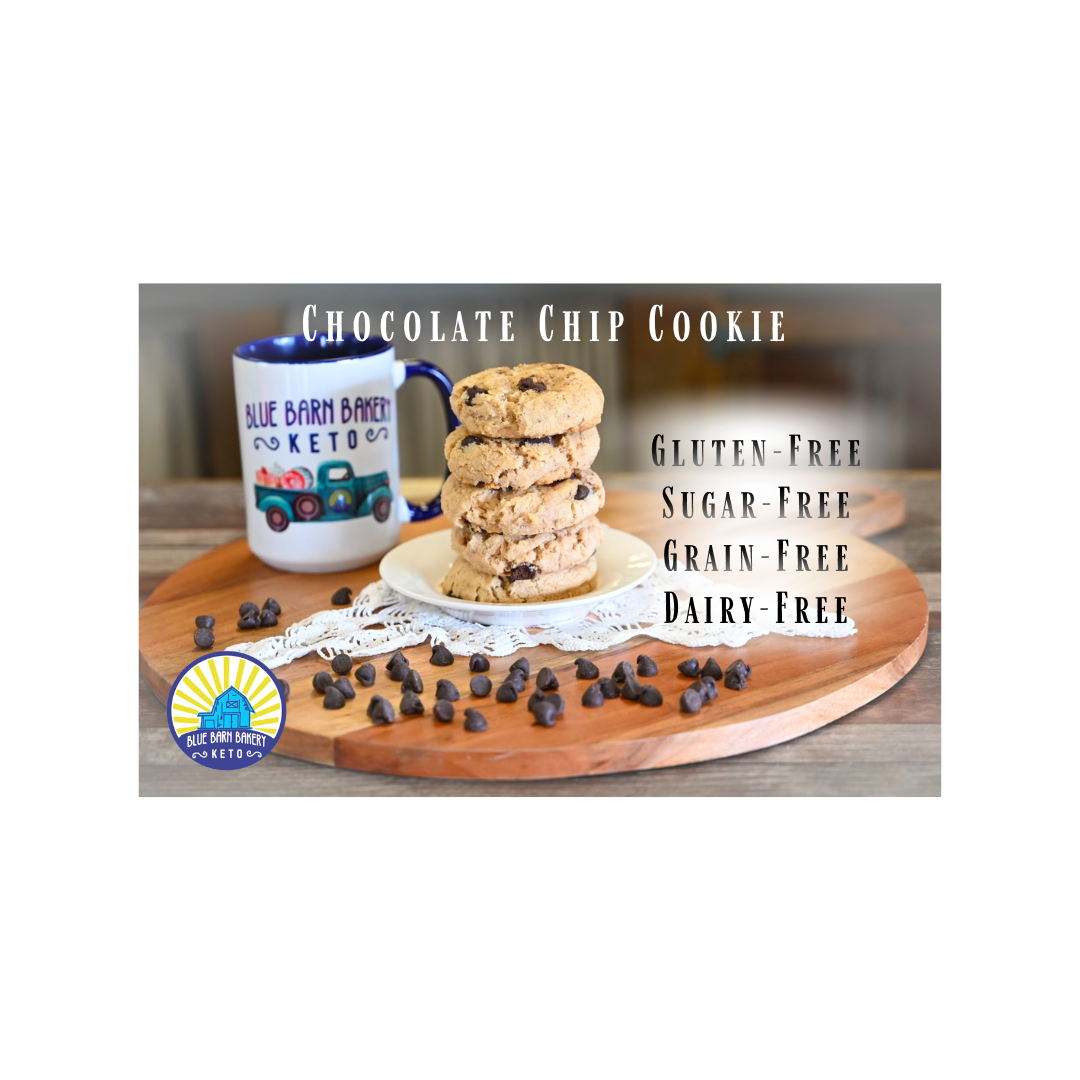Low Carb Gluten-free Chocolate Chip Cookies