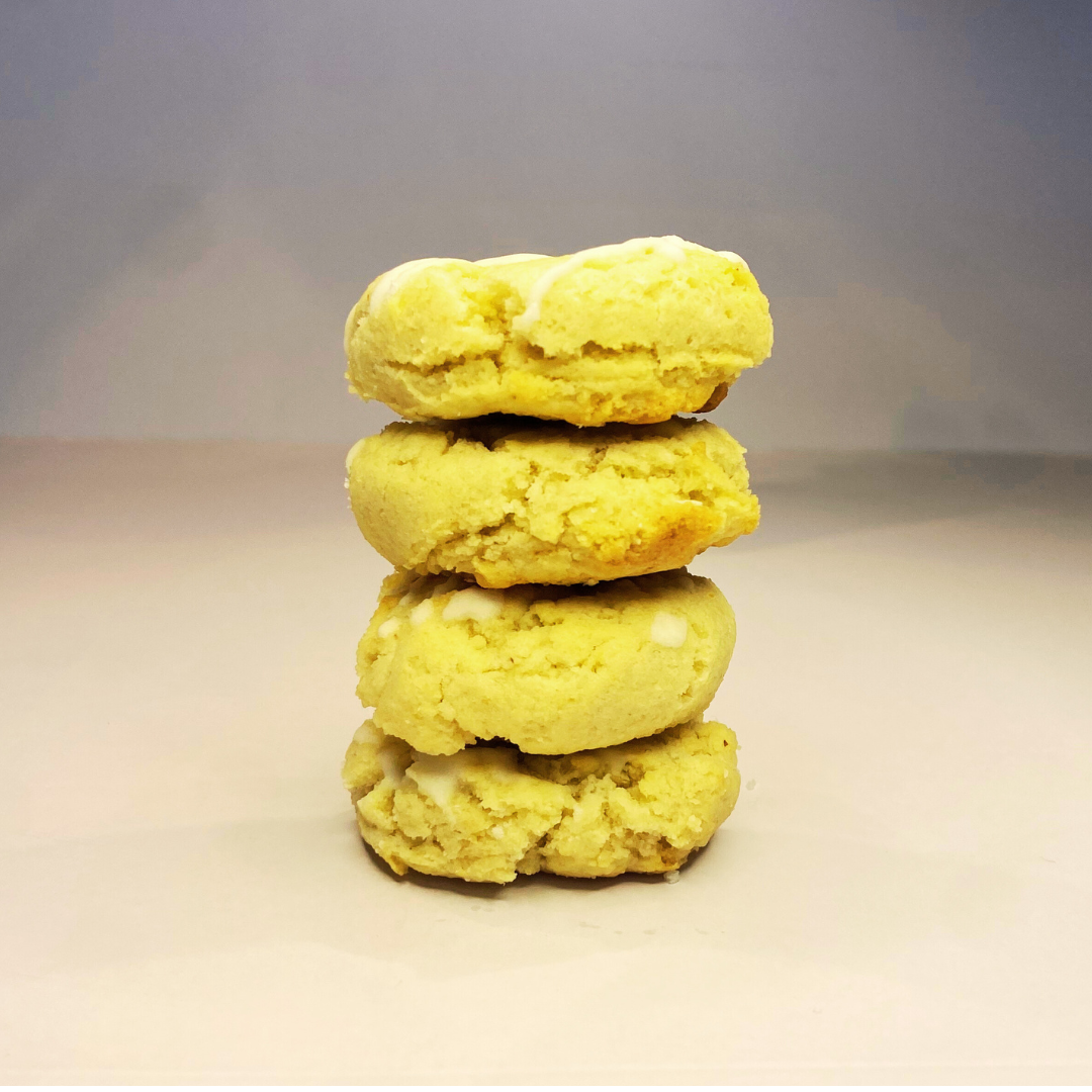 Sampler Lemon Cookies Gluten free, sugar free, grain free, dairy free, low carb, keto