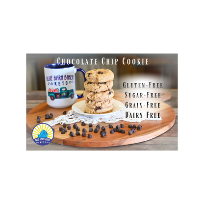 Sampler Chocolate Chip Cookies  Gluten-Free, sugar free, grain free, dairy free, low carb, Keto