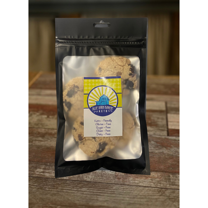 Sampler Chocolate Chip Cookies  Gluten-Free, sugar free, grain free, dairy free, low carb, Keto