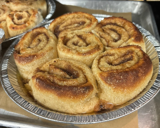 Low Carb Gluten-free Cinnamon rolls
